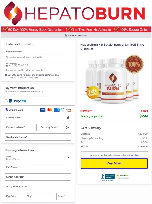 HepatoBurn Secure Order